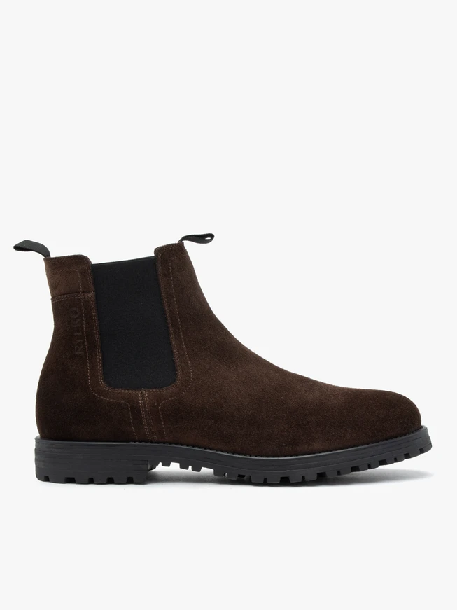 Dunkelbraune unisolierte Slingbacks