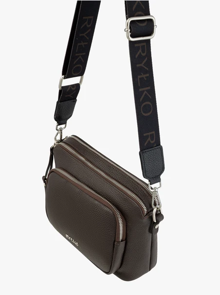 Braune kleine Handtasche Posttasche
