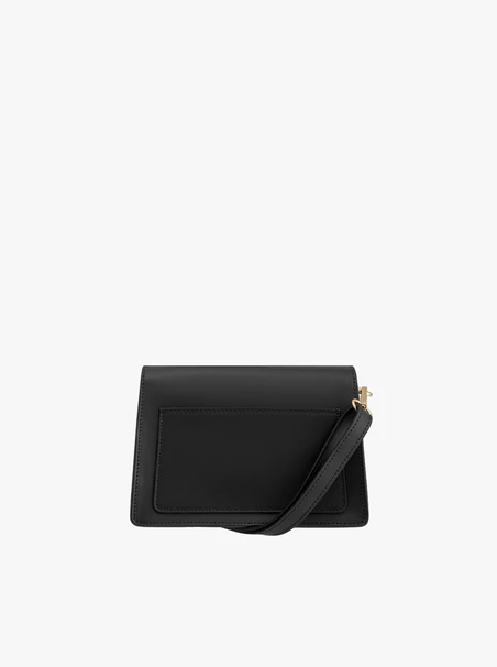 Black small elegant women's bag