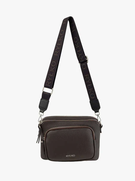 Braune kleine Handtasche Posttasche