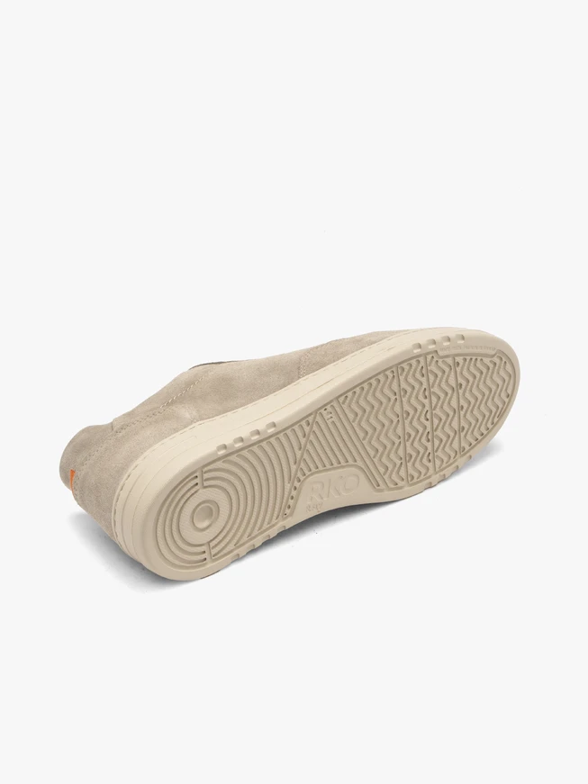 Leichte olivfarbene Herrenstiefel mit mittlerem Schaft