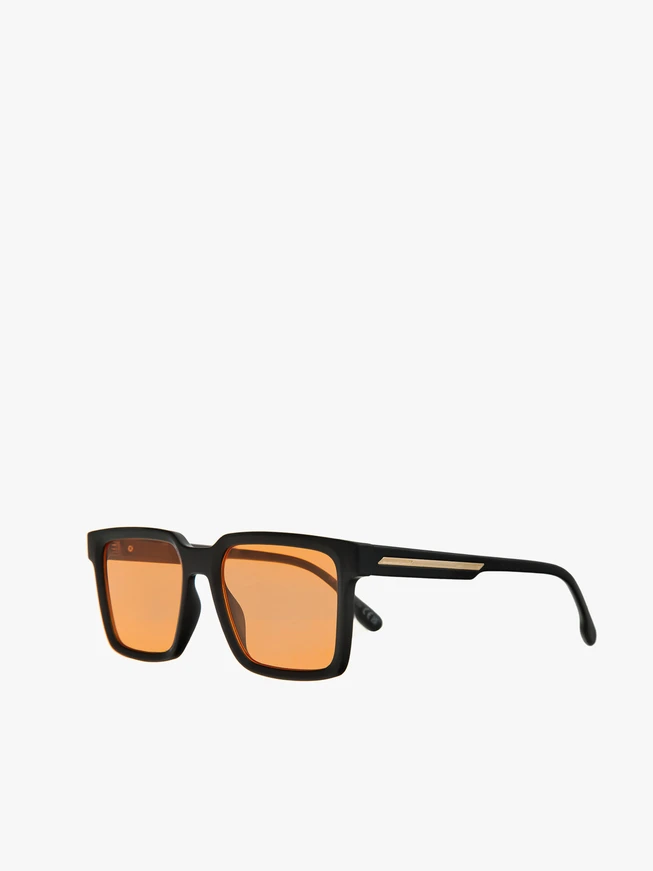 Men’s sunglasses with orange lenses
