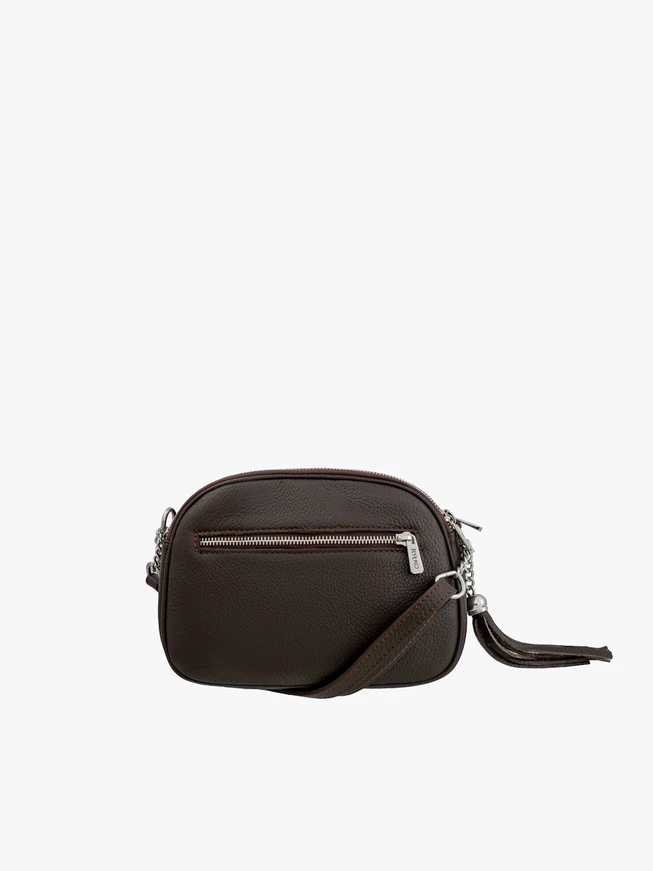Chocolate brown crossbody bag