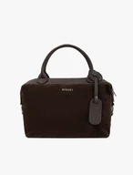 Große weiche Shopper-Tasche in Schokolade