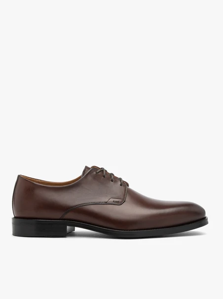 Braune elegante Halbschuhe