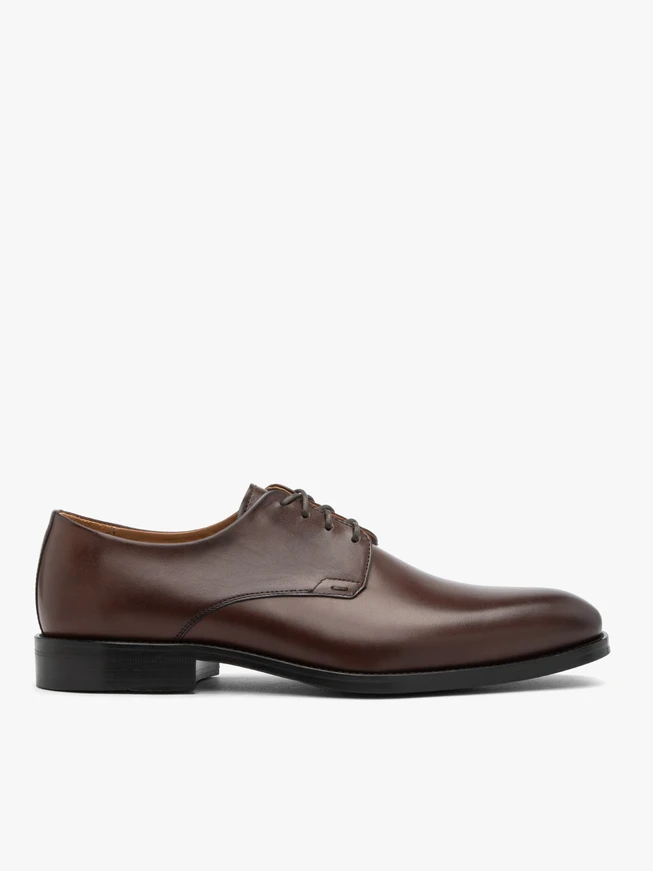 Braune elegante Halbschuhe