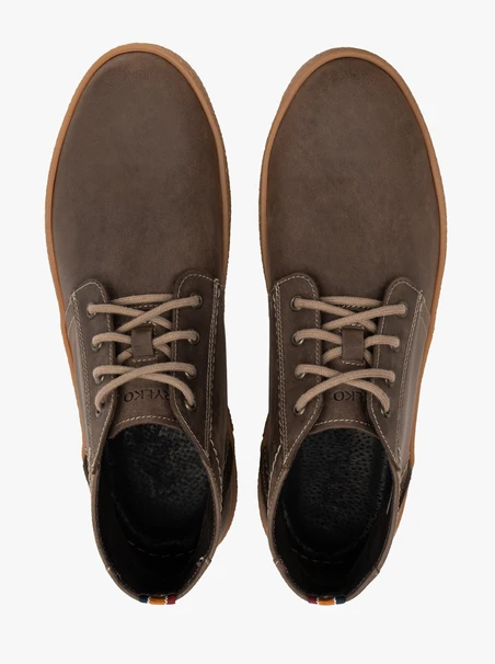 Braune Nubuk-Stiefel