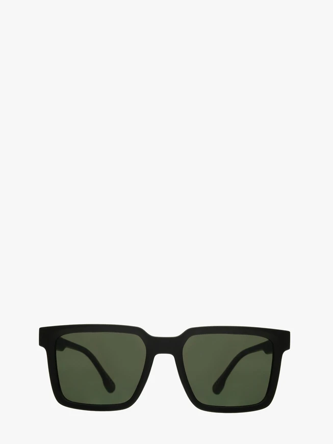 Schwarz umrandete Herren-Sonnenbrille