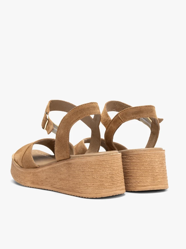 Rote Damen-Sandalen