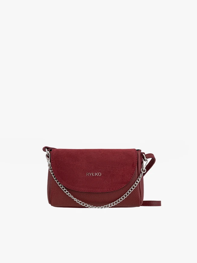Maroon Kette Handtasche für Frauen