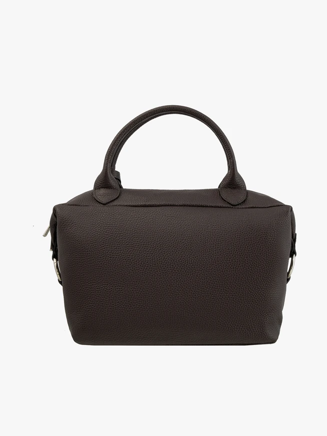 Große weiche Shopper-Tasche in Schokolade