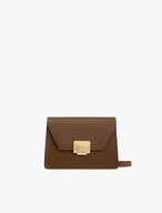 Hellbraune kleine Damenhandtasche elegant