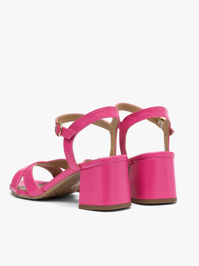 Damen-Sandalen in fuchsia