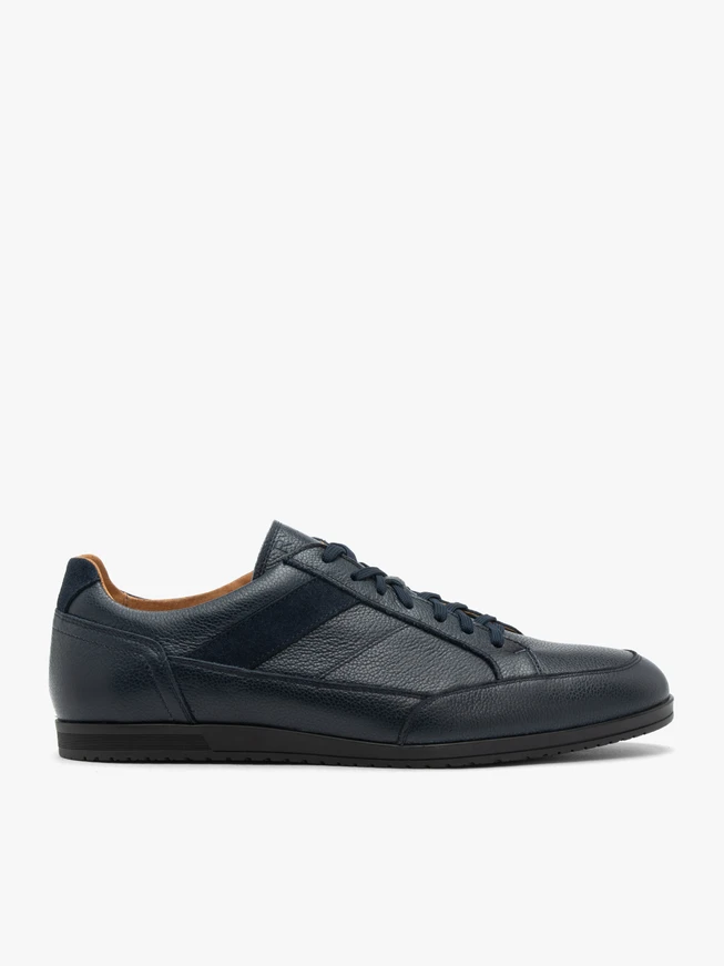 Marineblaue lässige Halbschuhe