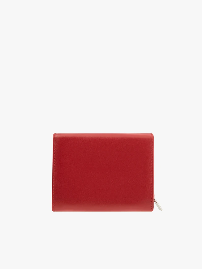 Red women's wallet
