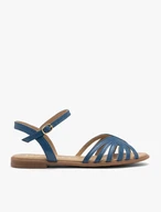 Blue flat women’s sandals