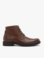 Braune Vollnarbenlederstiefel
