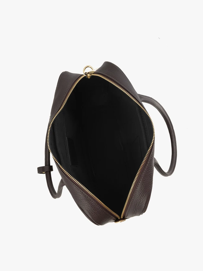 Braune Bowlingtasche