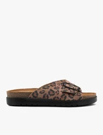 Damen-Flip-Flops mit Leopardenmuster