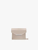 Clutch-Tasche aus Platinleder