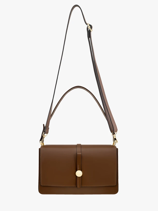 Braun kleine Damenhandtasche elegant