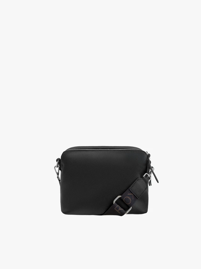 Schwarze kleine Posttasche