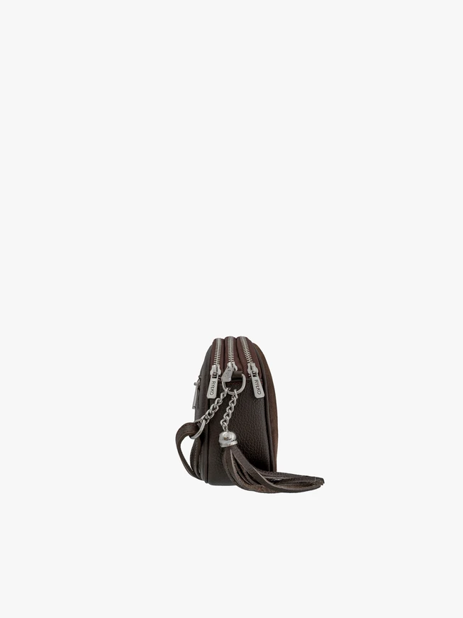 Chocolate brown crossbody bag