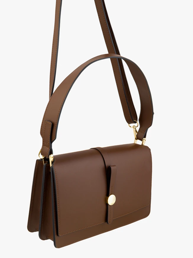 Braun kleine Damenhandtasche elegant