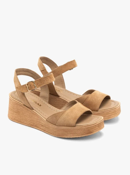 Rote Damen-Sandalen