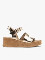 Damen-Sandalen mit Platin-Absatz