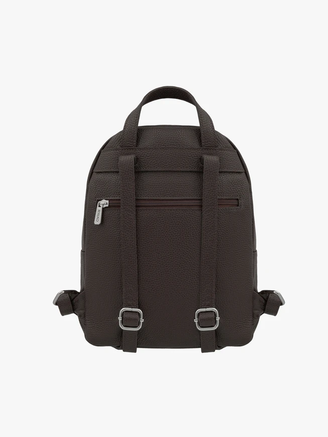 Brauner Lederrucksack medium
