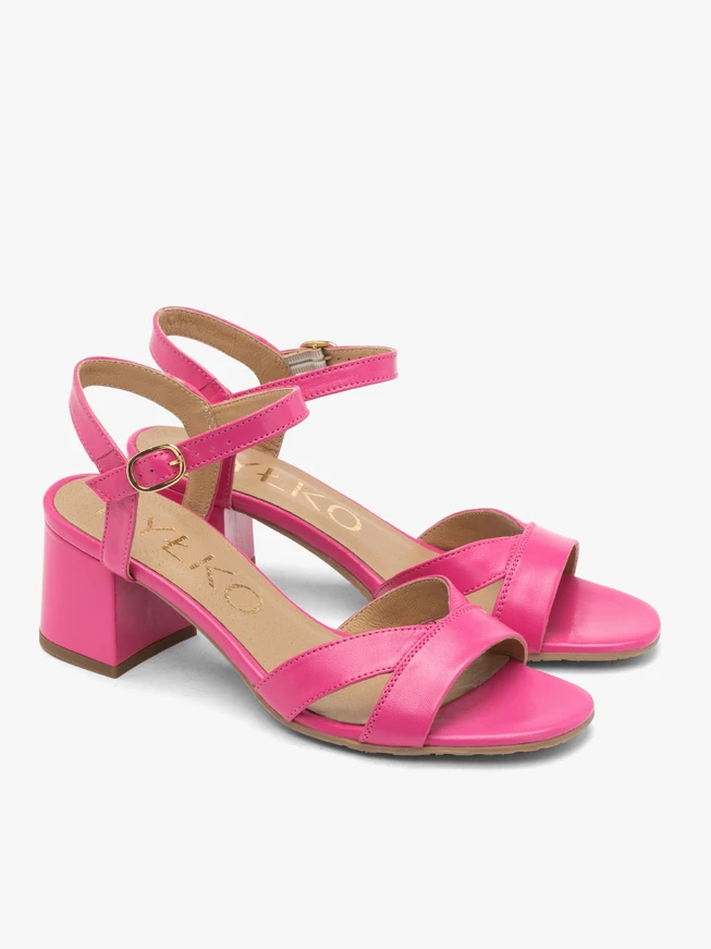 Damen-Sandalen in fuchsia