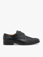 Schwarze Schnürhalbschuhe