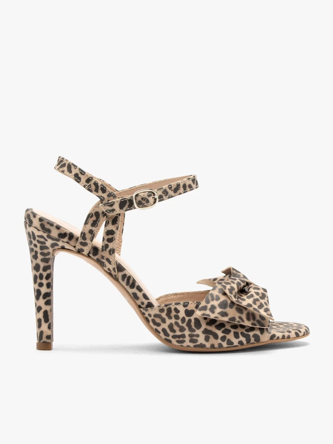 Panther-Sandalen mit abnehmbarer Schleife