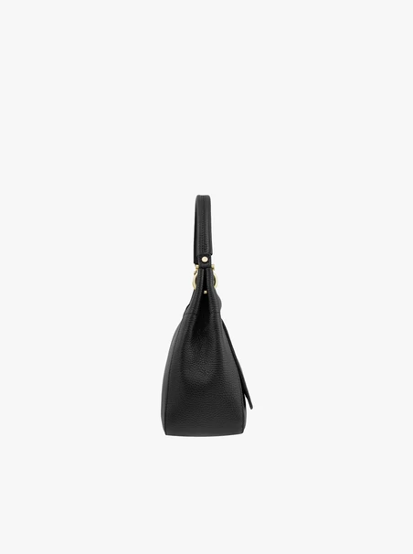 Schwarze elegante mittlere Handtasche