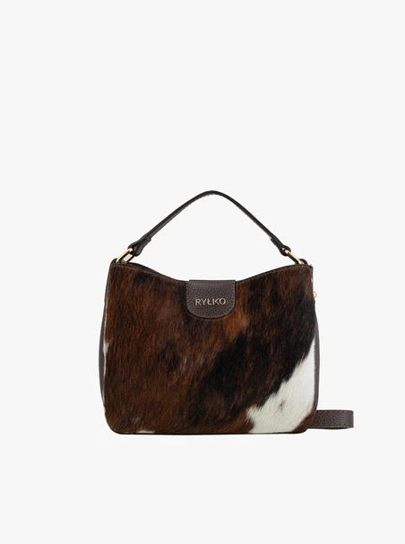 Handtasche für Frauen aus Kuhflicken ONE OF A KIND