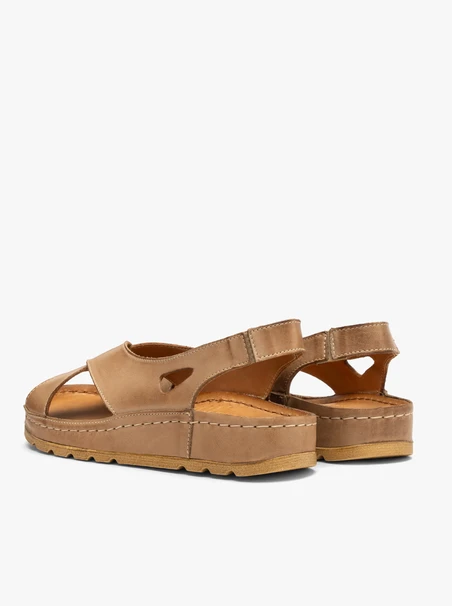 Beige women’s sandals