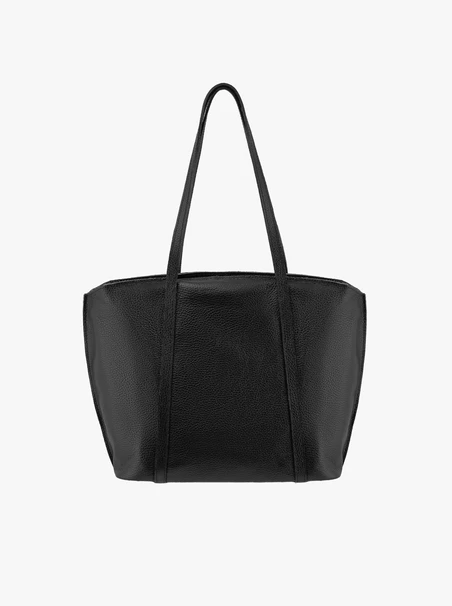 Large black women’s shopper bag