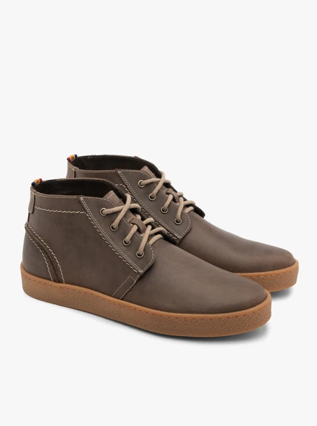 Braune Nubuk-Stiefel