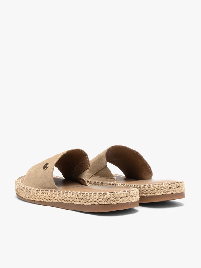 Beige Damen-Flip-Flops