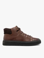 Brown Men's Boots with Zip