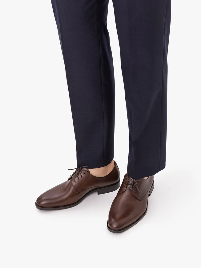 Braune elegante Halbschuhe