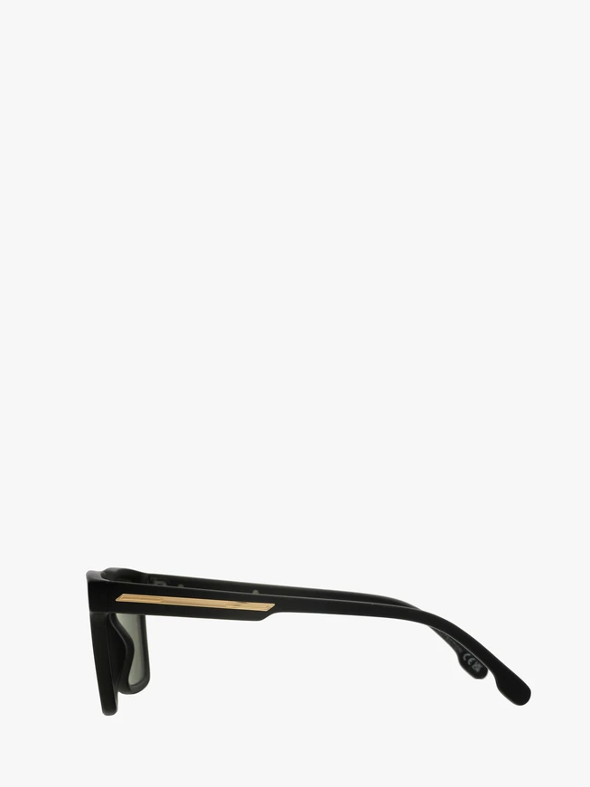 Schwarz umrandete Herren-Sonnenbrille