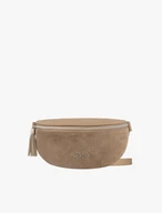 Beigefarbene Nierentasche für Frauen