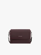 Maroon elegante Kette Handtasche