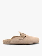 Piaskowe mule damskie