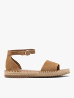 Ginger flat velvet sandals