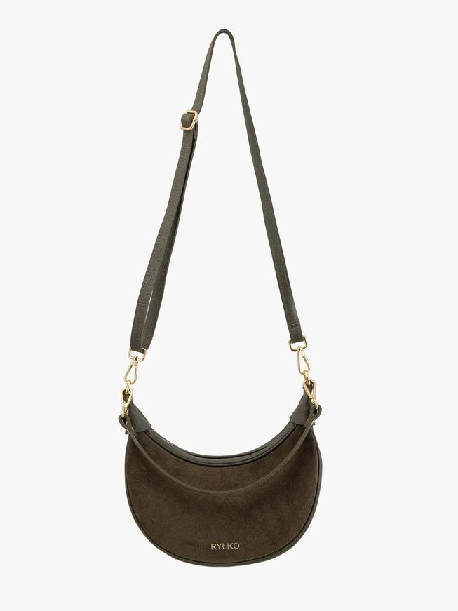 Olive kleine elegante Handtasche