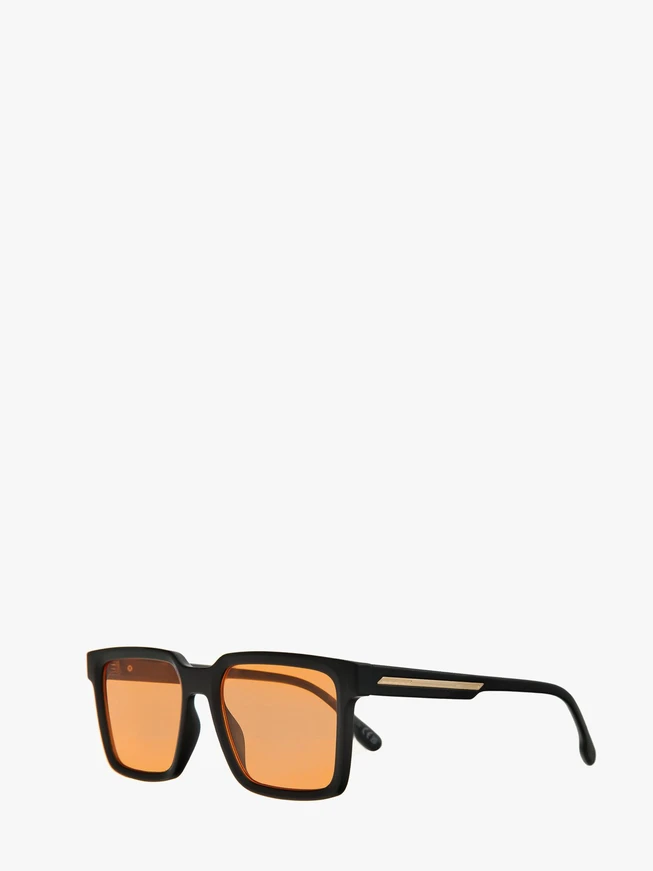 Herren-Sonnenbrille mit orangefarbenen Gläsern