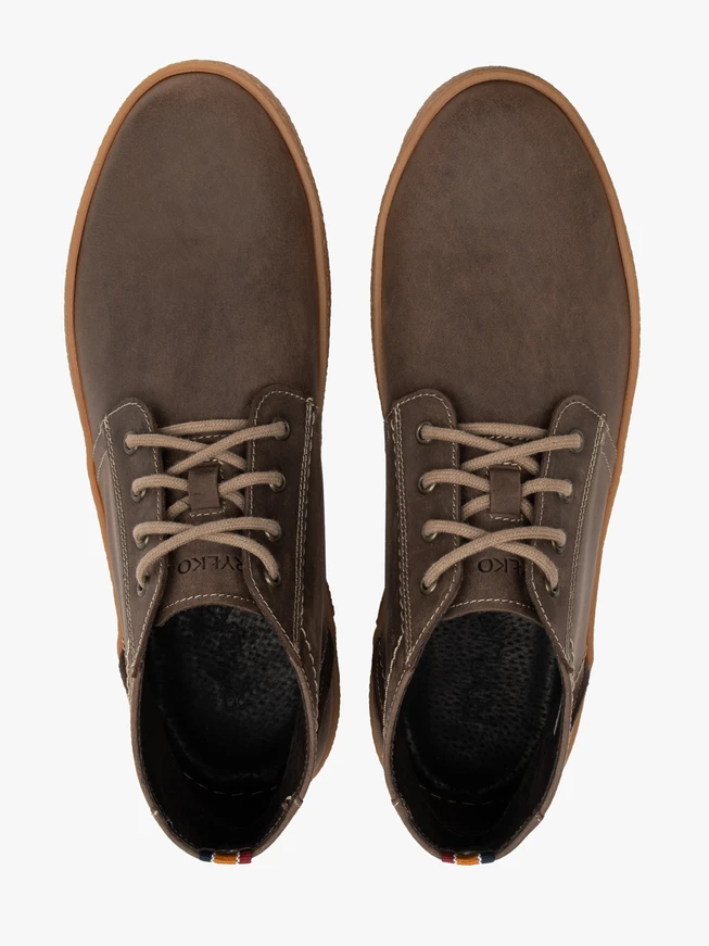 Braune Nubuk-Stiefel